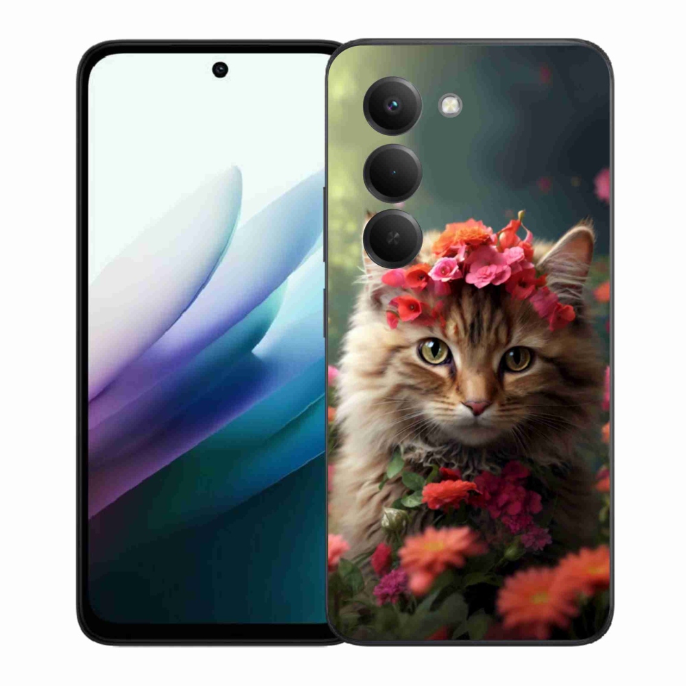 Gél borítás mmCase a Xiaomi Redmi 15 4G/5G 171mm - hercegnő macska