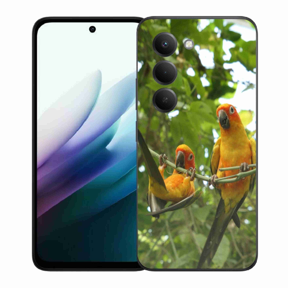 Gél borító mmCase a Xiaomi Redmi 15 4G/5G 171mm - papagájok aratingy