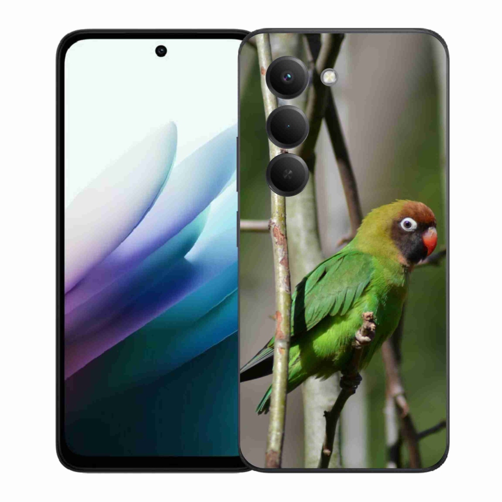 Gél borítás mmCase for Xiaomi Redmi 15 4G/5G 171mm - papagáj agapornis