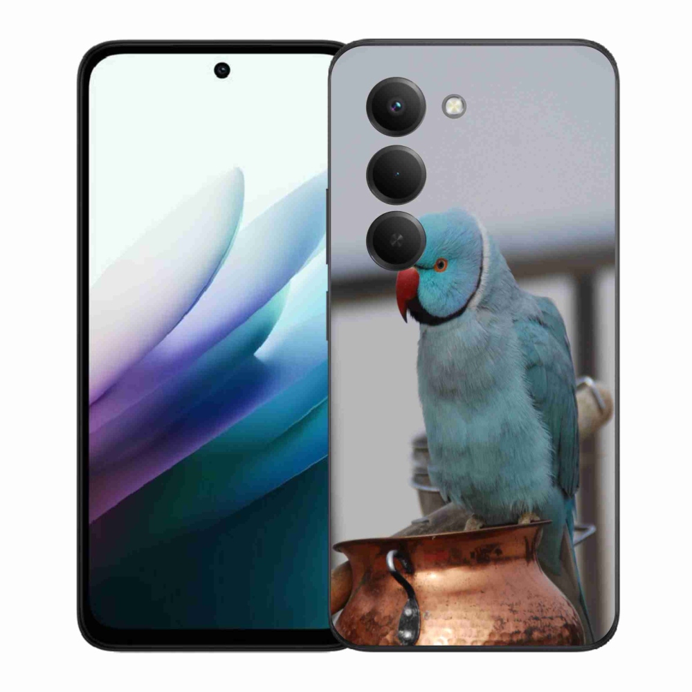 Gél borítás mmCase a Xiaomi Redmi 15 4G/5G 171mm - papagáj alexandr kék