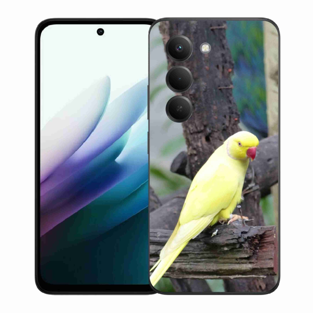 Gél borítás mmCase for Xiaomi Redmi 15 4G/5G 171mm - papagáj alexander sárga