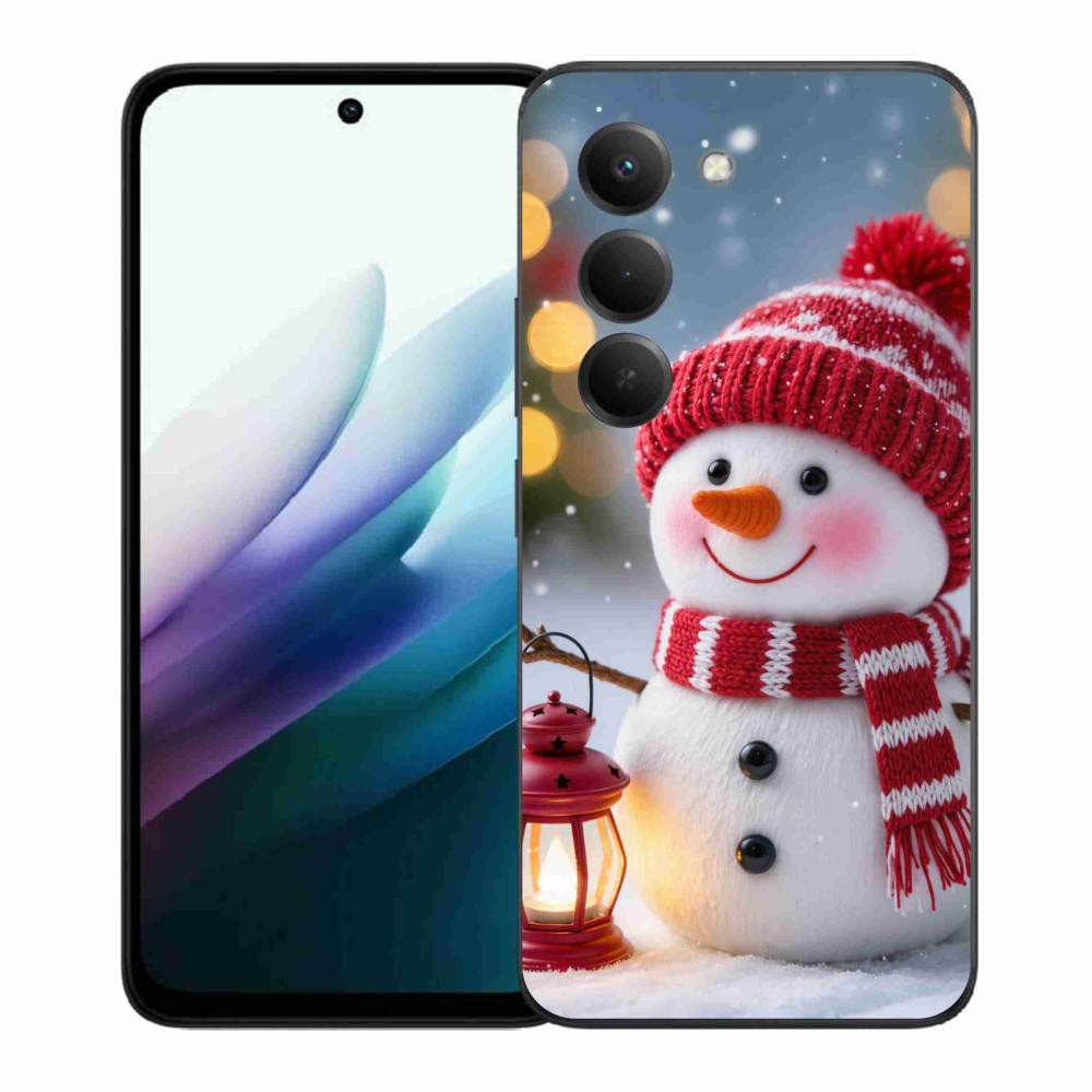 Gél borítás mmCase a Xiaomi Redmi 15 4G/5G 171mm - hóember 2