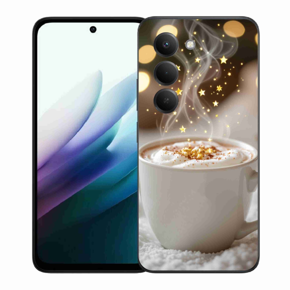 Gél borítás mmCase a Xiaomi Redmi 15 4G/5G 171mm - Karácsonyi forró ital