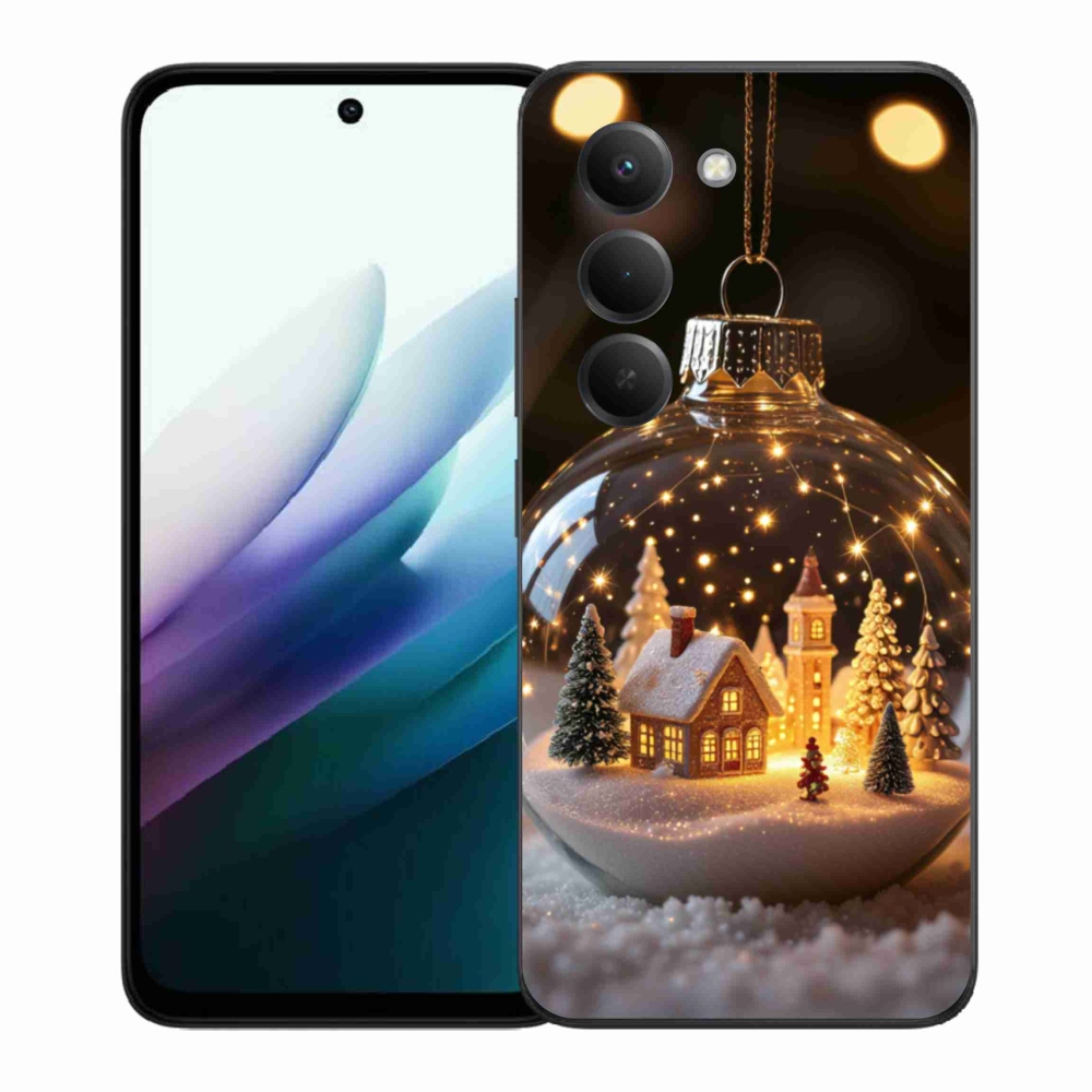 Gél borítás mmCase a Xiaomi Redmi 15 4G/5G 171mm - Karácsonyi labda 3