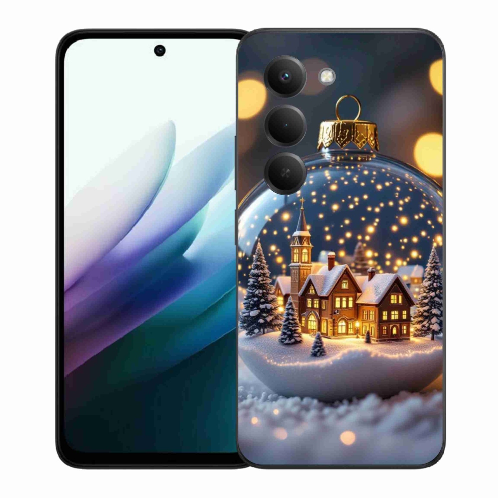 Gél borítás mmCase a Xiaomi Redmi 15 4G/5G 171mm - Karácsonyi labda 4