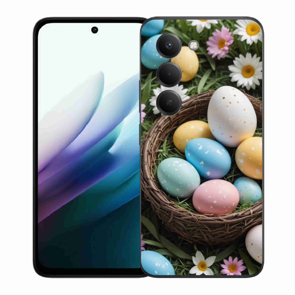 Gél borítás mmCase a Xiaomi Redmi 15 4G/5G 171mm - Húsvéti tojások 2