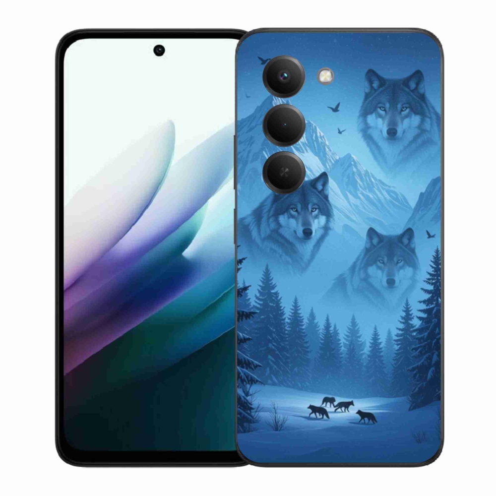 Gél borítás mmCase a Xiaomi Redmi 15 4G/5G 171mm - farkas csomagra