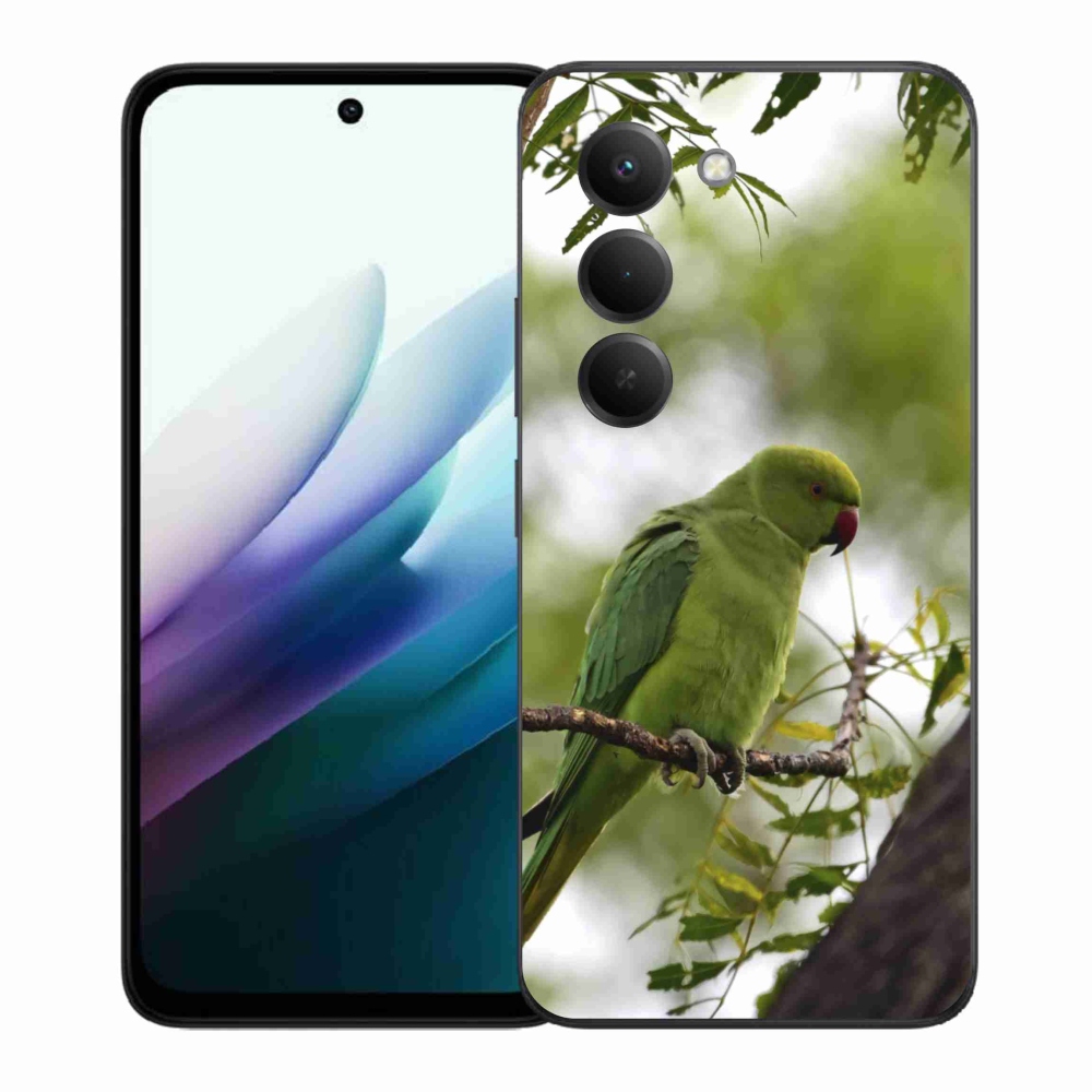 Gél borítás mmCase a Xiaomi Redmi 15 4G/5G 171mm - zöld papagájhoz