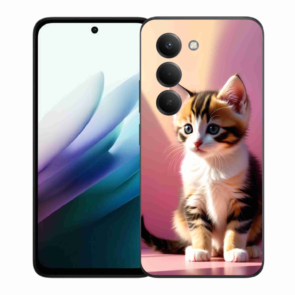 Gél borítás mmCase a Xiaomi Redmi 15 4G/5G 171mm számára - kíváncsi cica 2