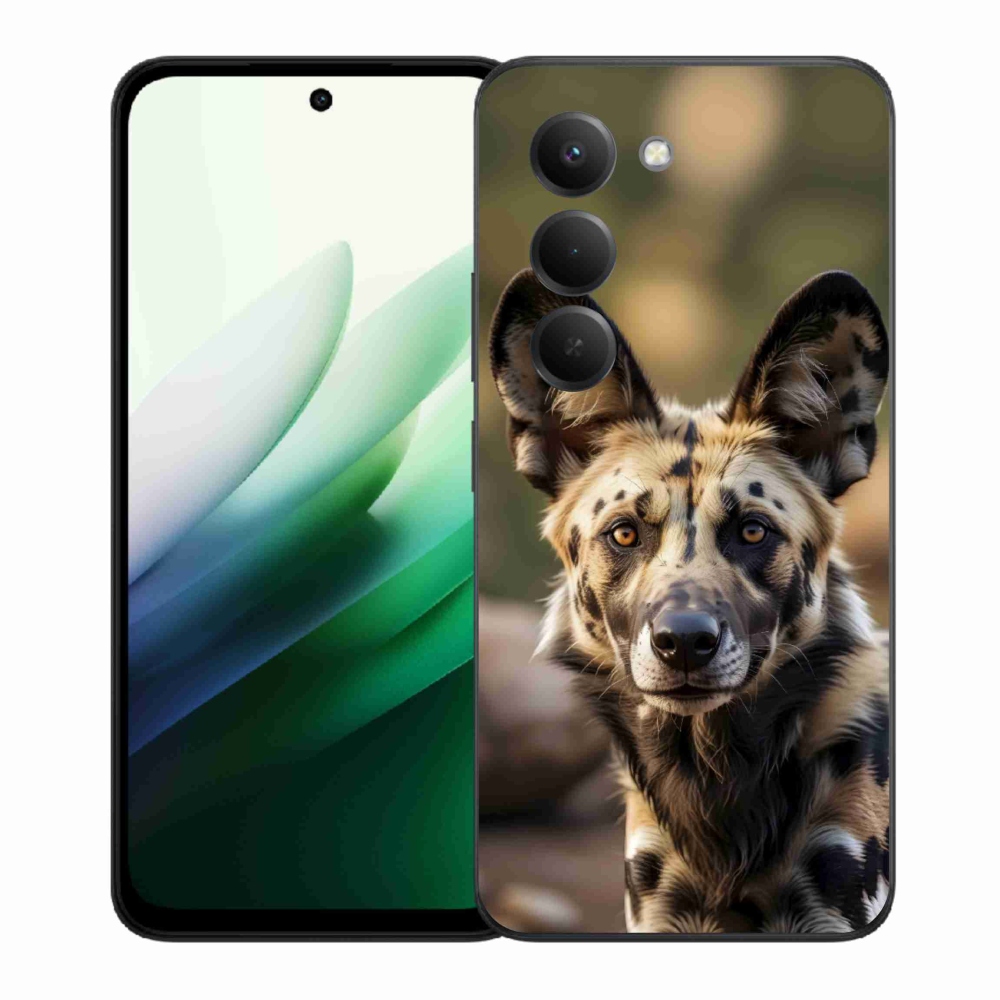 Gél borítás mmCase a Xiaomi Redmi 15 5G 169mm számára - Afrikai vadkutya