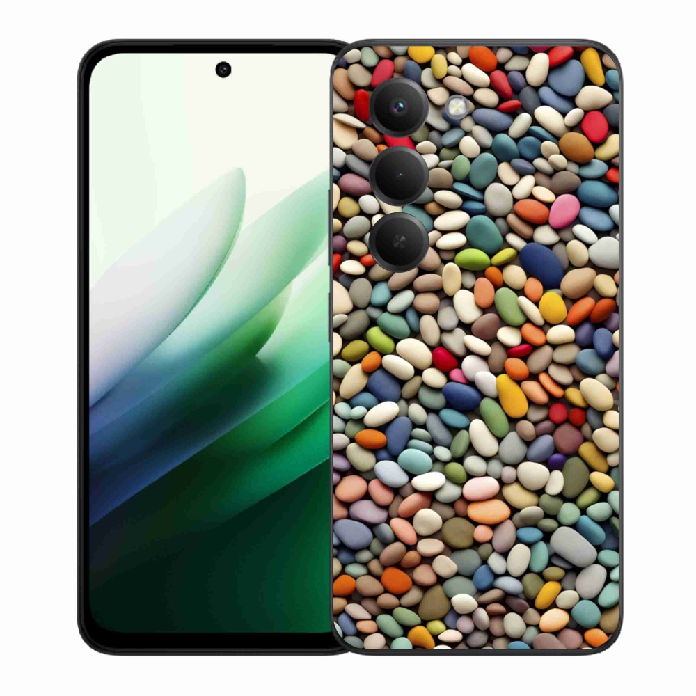 Gél borítás mmCase a Xiaomi Redmi 15 5G (169mm) - színes strasszkövek 2