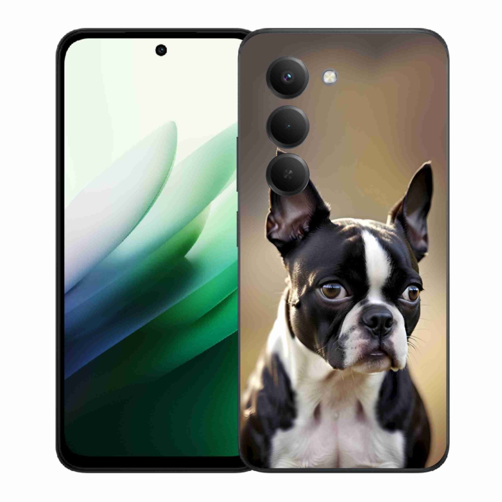Gél borítás mmCase a Xiaomi Redmi 15 5G 169mm számára - Boston Terrier
