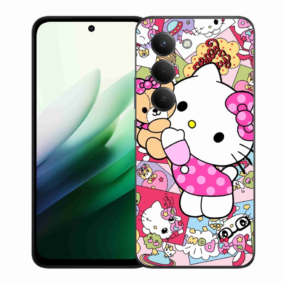 Gél borítás mmCase a Xiaomi Redmi 15 5G 169mm számára - aranyos cica