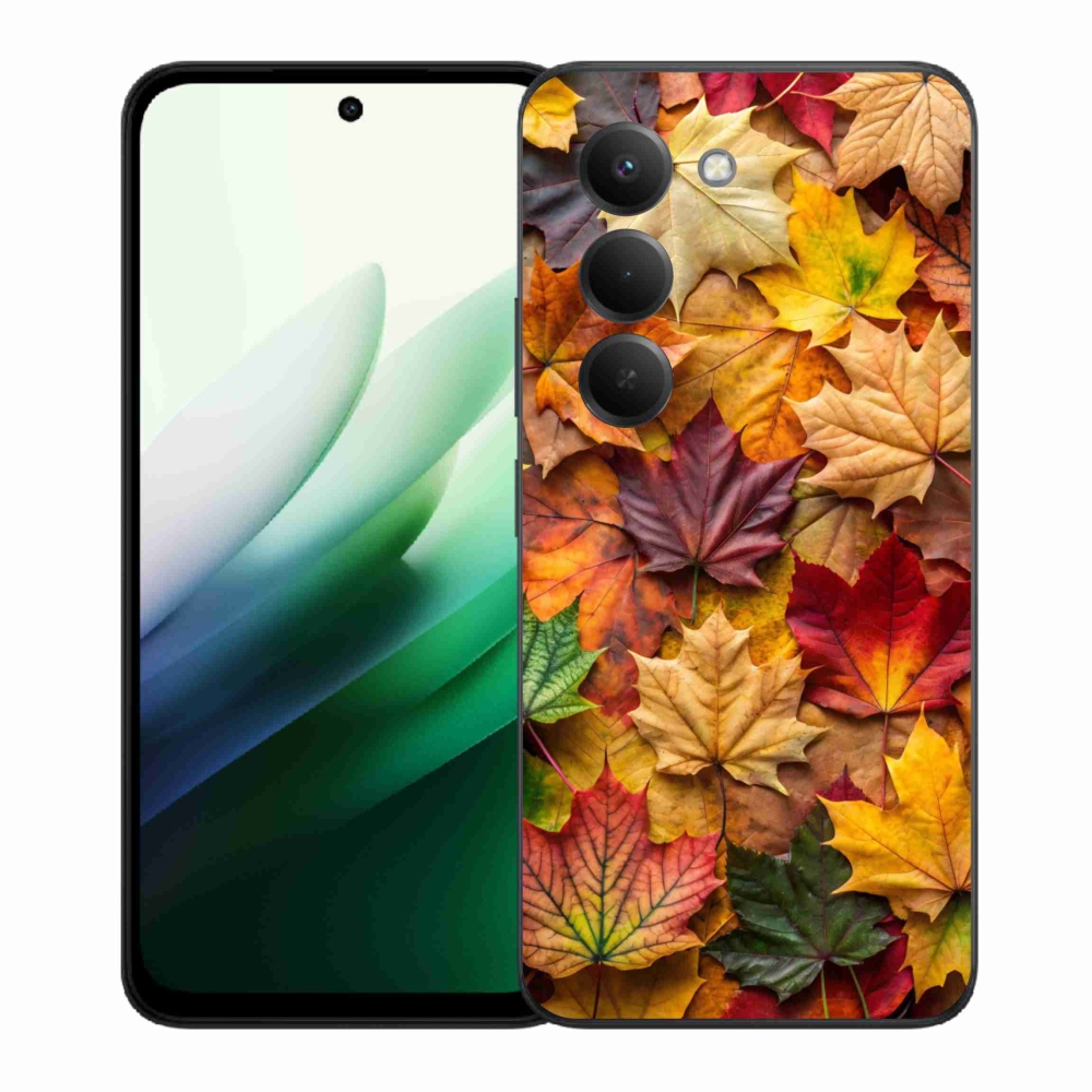 Gél borítás mmCase a Xiaomi Redmi 15 5G (169mm) - juharlevelek 2