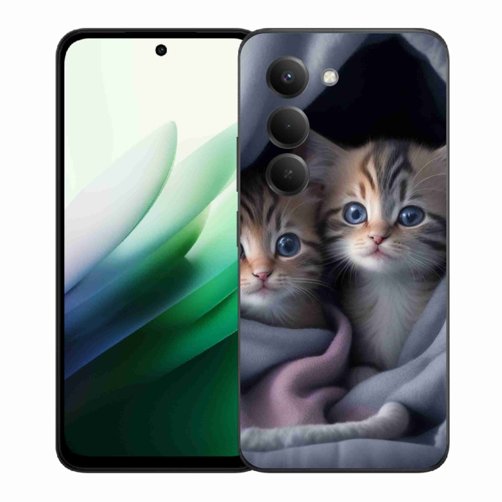 Gél borítás mmCase a Xiaomi Redmi 15 5G (169mm) - cat duo 2 számára