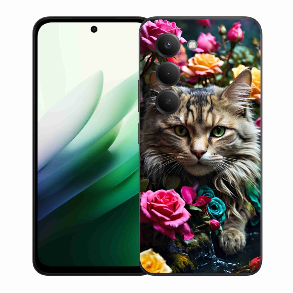 Gél borítás mmCase a Xiaomi Redmi 15 5G (169mm) - macskaszem nézet 2