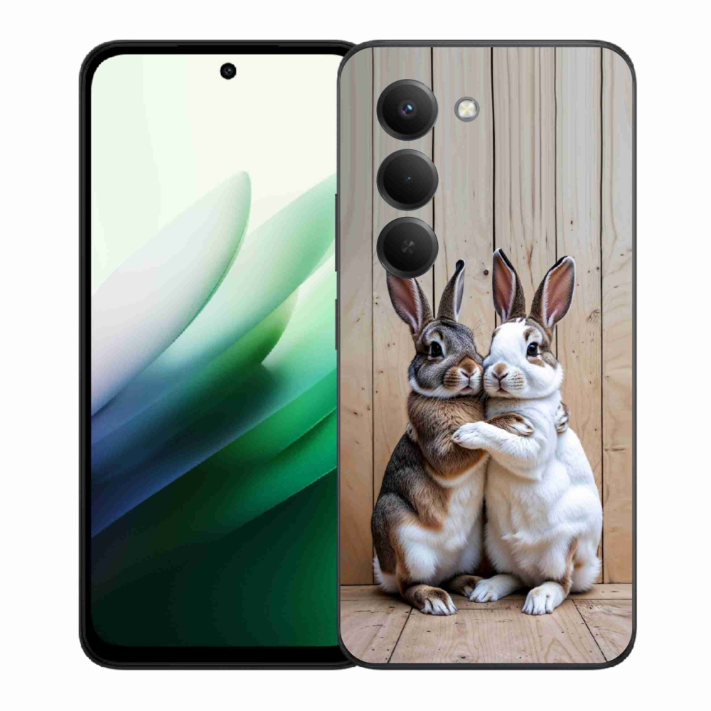 Gél borítás mmCase a Xiaomi Redmi 15 5G 169mm - nyúl párhoz