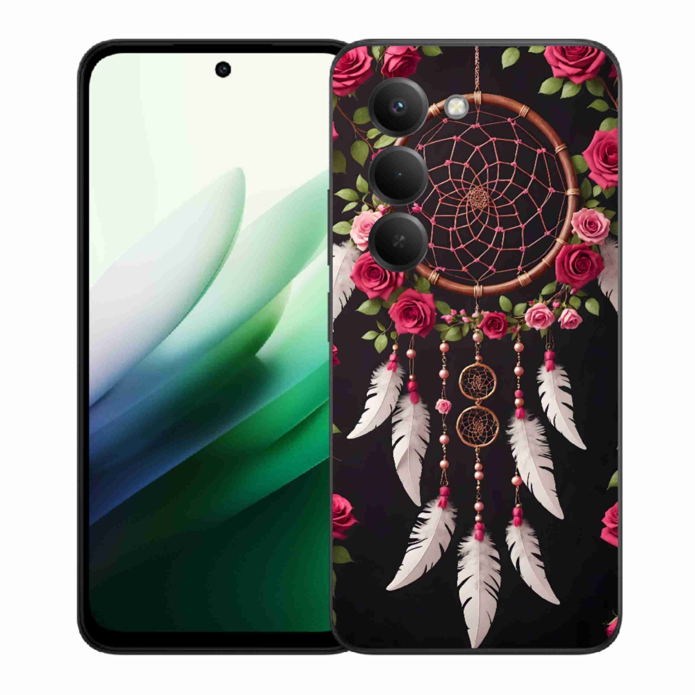 Gél borítás mmCase a Xiaomi Redmi 15 5G 169mm - álomfogó rózsákkal