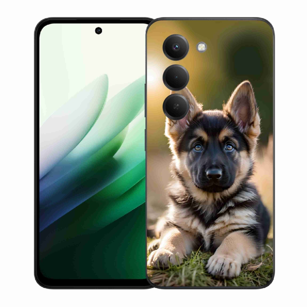 Gél borítás mmCase for Xiaomi Redmi 15 5G 169mm - Német juhászkutya a természetben