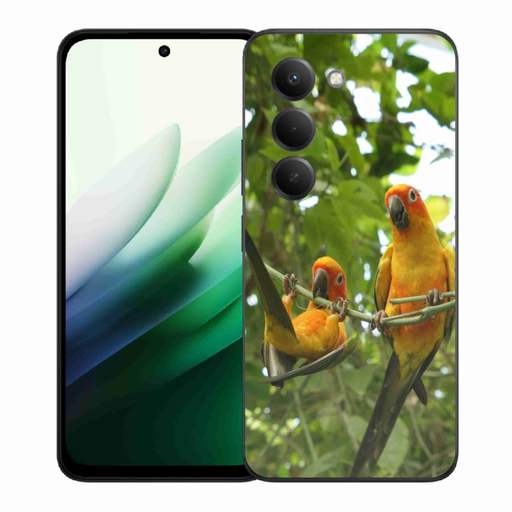 Gél borítás mmCase a Xiaomi Redmi 15 5G (169mm) - papagájok aratingy