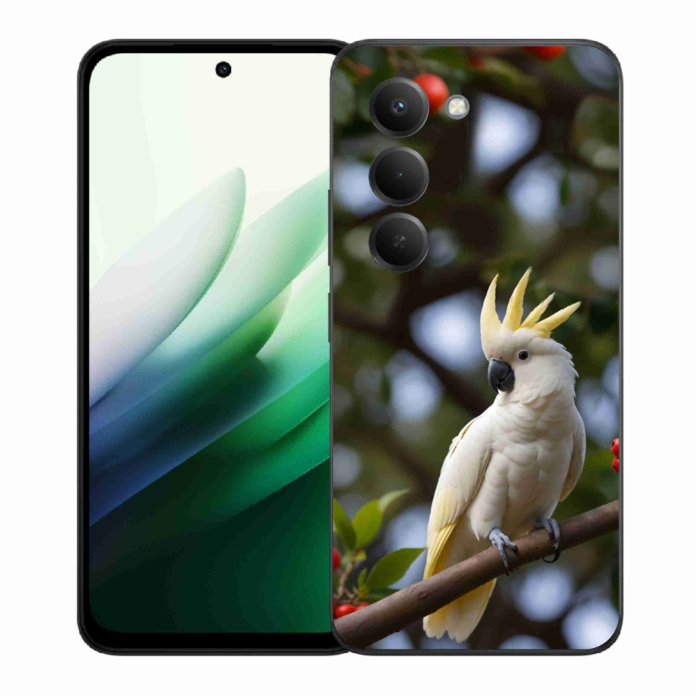Gél borítás mmCase for Xiaomi Redmi 15 5G 169mm - papagáj kakadu 3