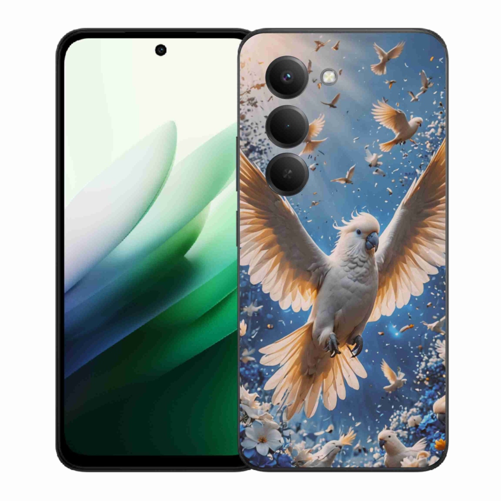 Zselés borítás mmCase a Xiaomi Redmi 15 5G (169mm) - papagáj kakadu