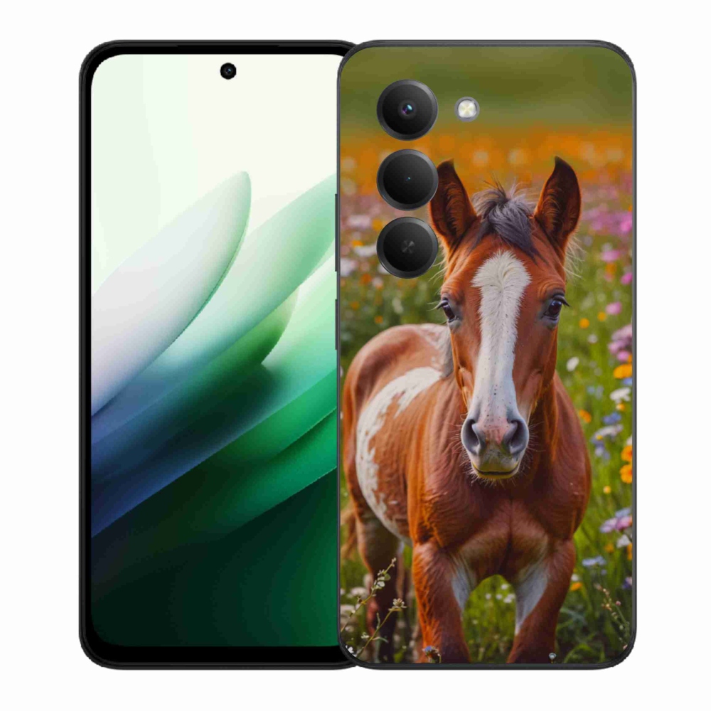Gélburkolat mmCase a Xiaomi Redmi 15 5G 169mm - aranyos csikó