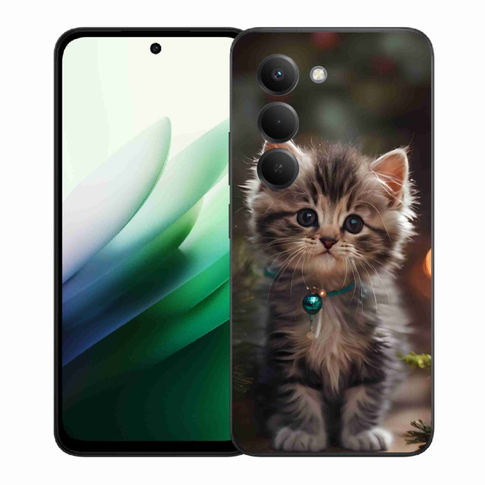 Gél borítás mmCase a Xiaomi Redmi 15 5G 169mm számára - aranyos cica 11