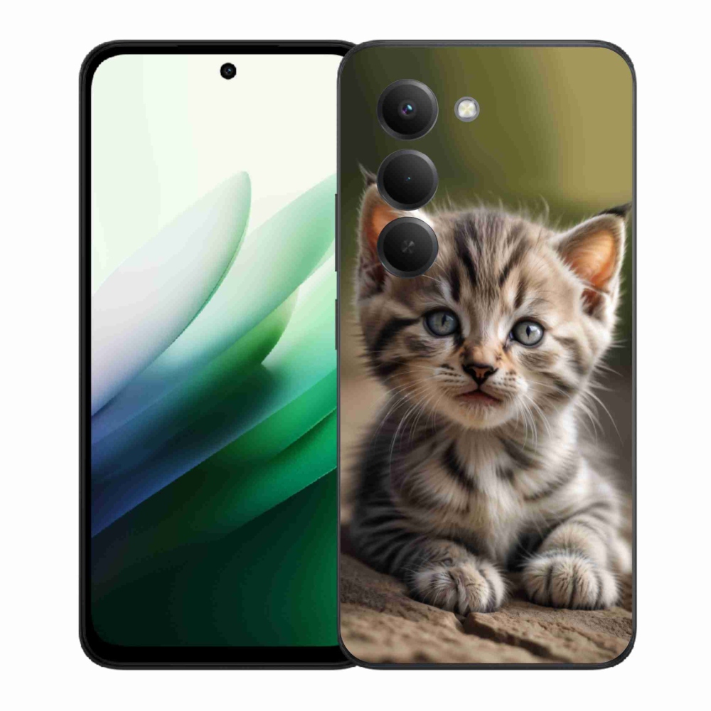 Gél borítás mmCase a Xiaomi Redmi 15 5G (169mm) - aranyos cica 9