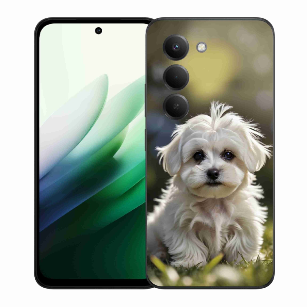 Gél borítás mmCase a Xiaomi Redmi 15 5G 169mm számára - aranyos máltai kutya