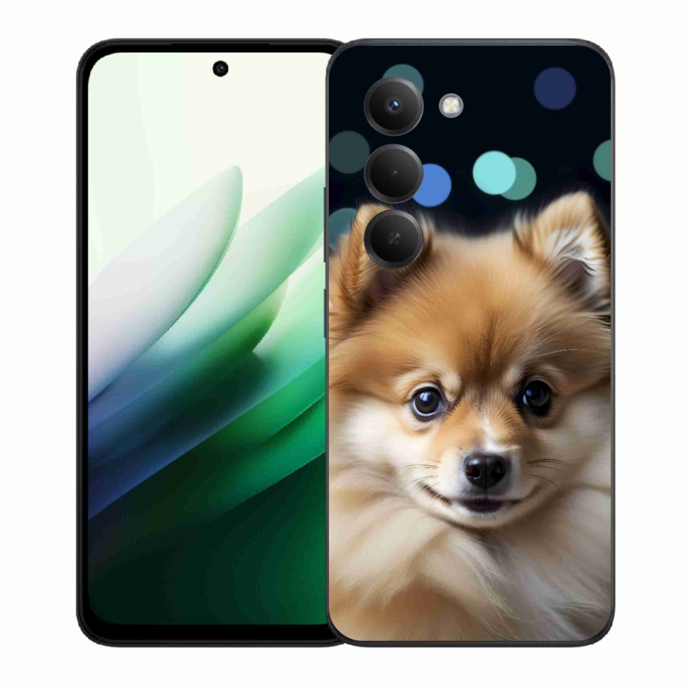 Gél borítás mmCase a Xiaomi Redmi 15 5G 169mm számára - aranyos pomerániai