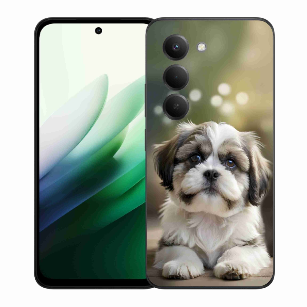 Gél borítás mmCase a Xiaomi Redmi 15 5G 169mm számára - aranyos shih-tzu
