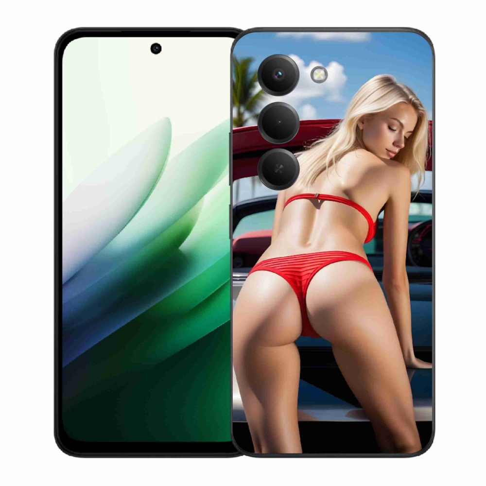 Gél borító mmCase a Xiaomi Redmi 15 5G 169mm - szexi nő 2