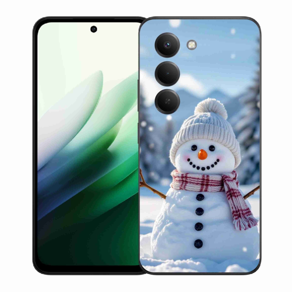 Gél borítás mmCase a Xiaomi Redmi 15 5G (169mm) - hóember 3