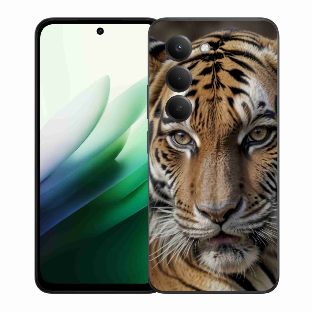 Gél borítás mmCase a Xiaomi Redmi 15 5G (169mm) - tigris nézet