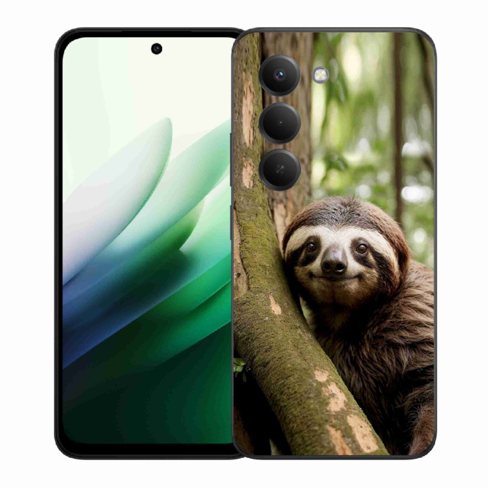 Gél borító mmCase a Xiaomi Redmi 15 5G 169mm - mosolygó lajhárra