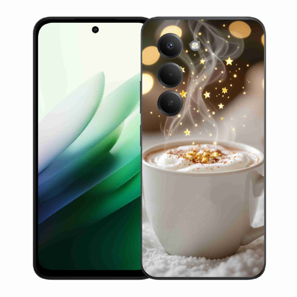 Gél borítás mmCase a Xiaomi Redmi 15 5G (169mm) - karácsonyi forró italhoz