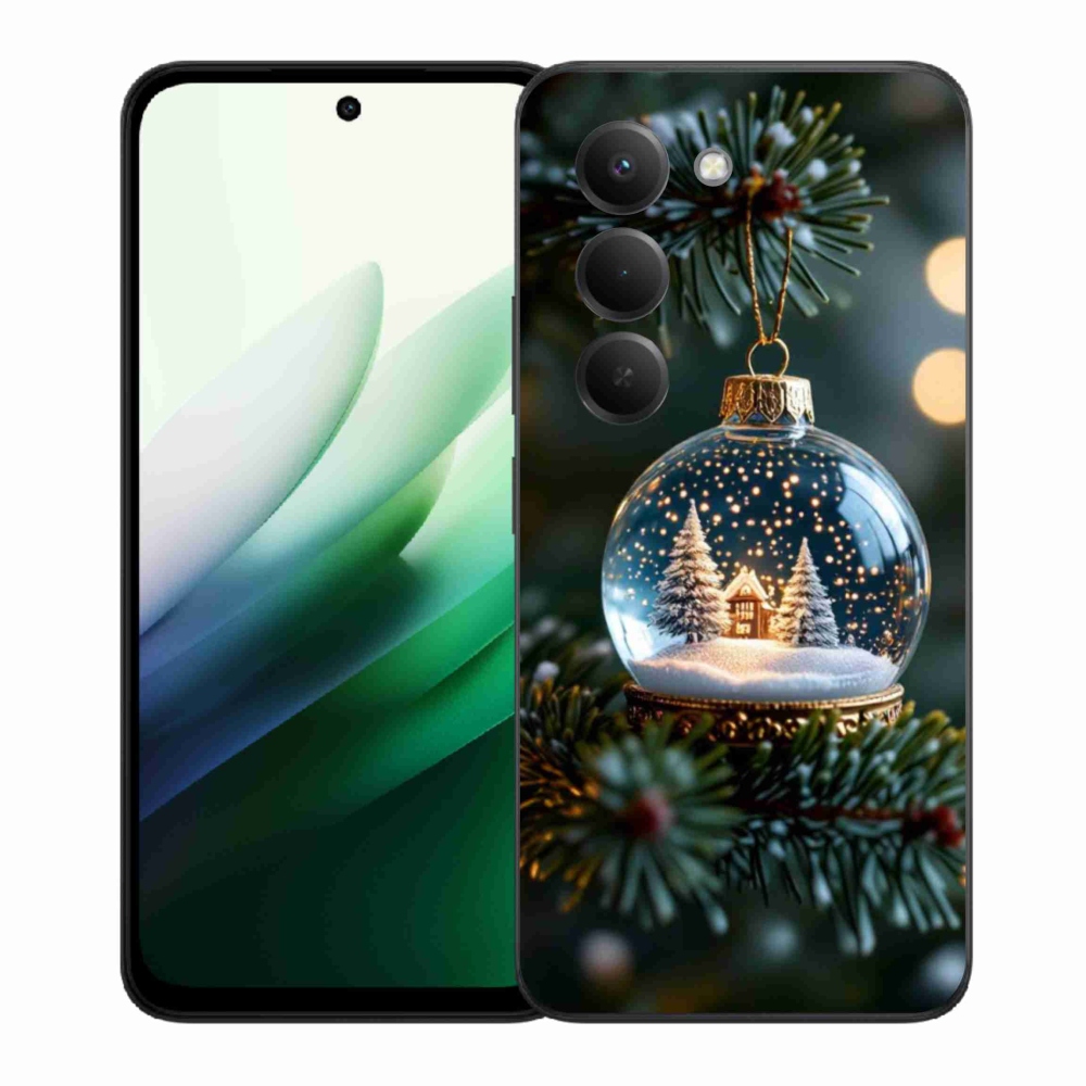 Gél borítás mmCase a Xiaomi Redmi 15 5G (169mm) - karácsonyi gömb 2