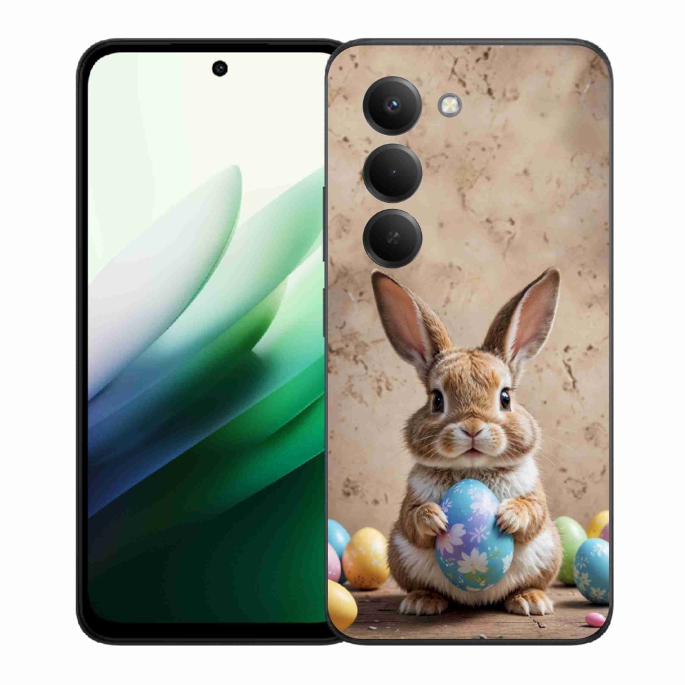 Gél borító mmCase a Xiaomi Redmi 15 5G 169mm - Húsvéti nyuszira