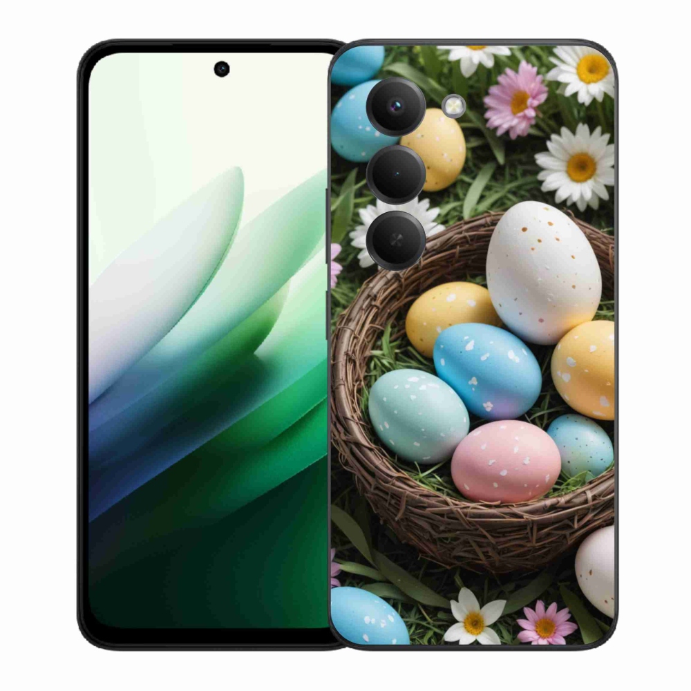 Gél borítás mmCase a Xiaomi Redmi 15 5G (169mm) - Húsvéti tojások 2