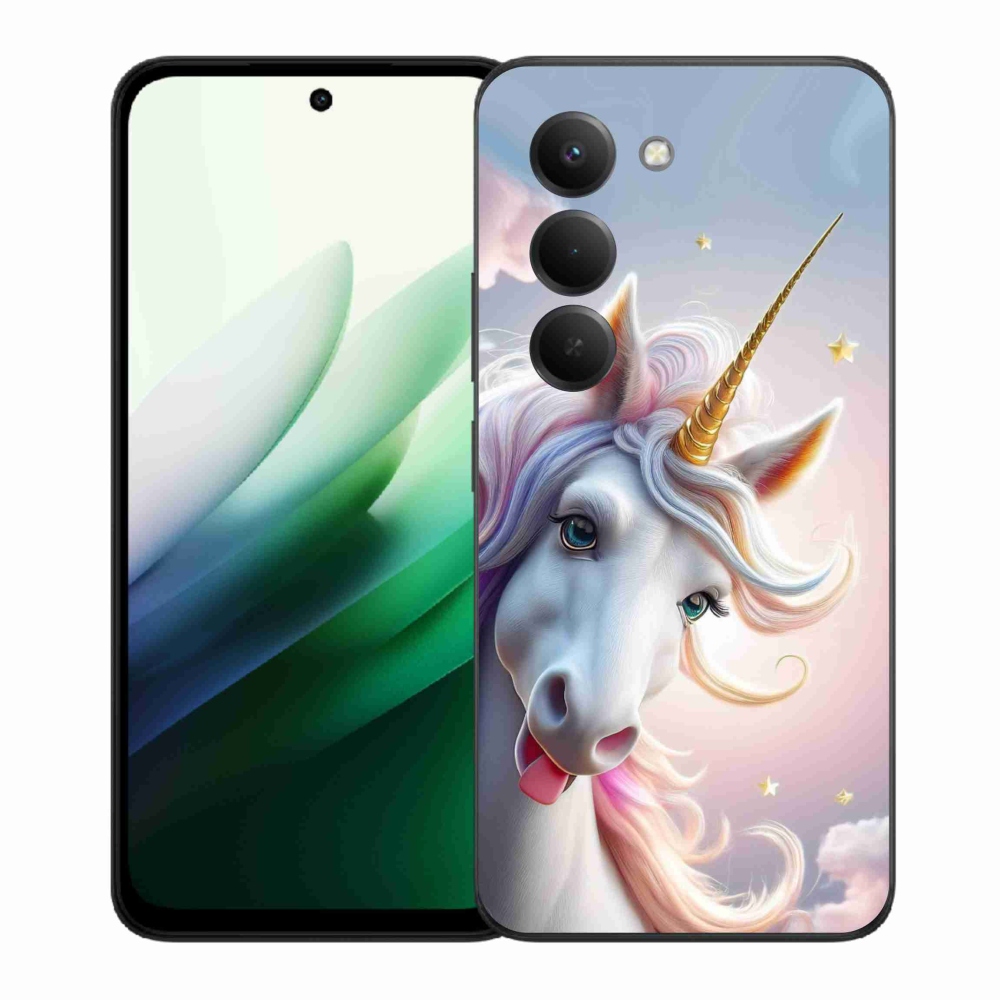 Gél borítás mmCase a Xiaomi Redmi 15 5G 169mm - vidám egyszarvú