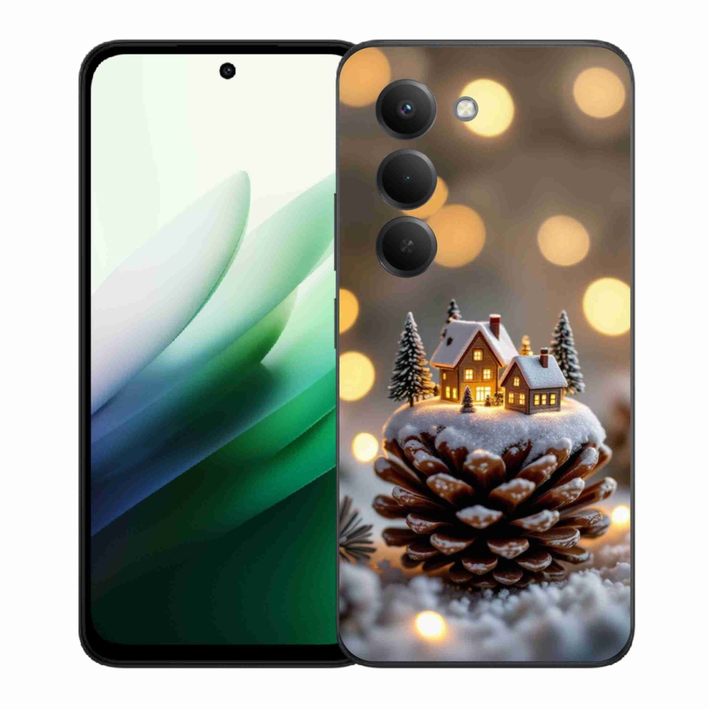Gél borító mmCase a Xiaomi Redmi 15 5G 169mm - téli falu