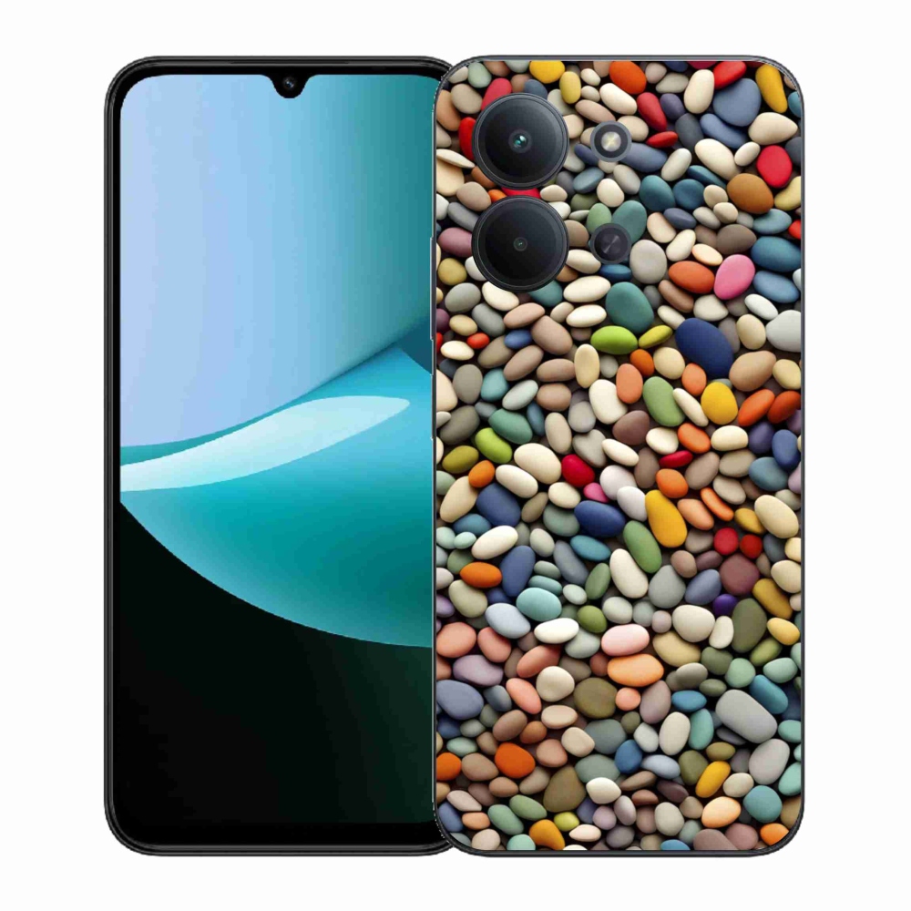 Gél borítás mmCase a Xiaomi Redmi 15C (171mm) / Poco C85 4G (171mm) - színes strasszkövek 2