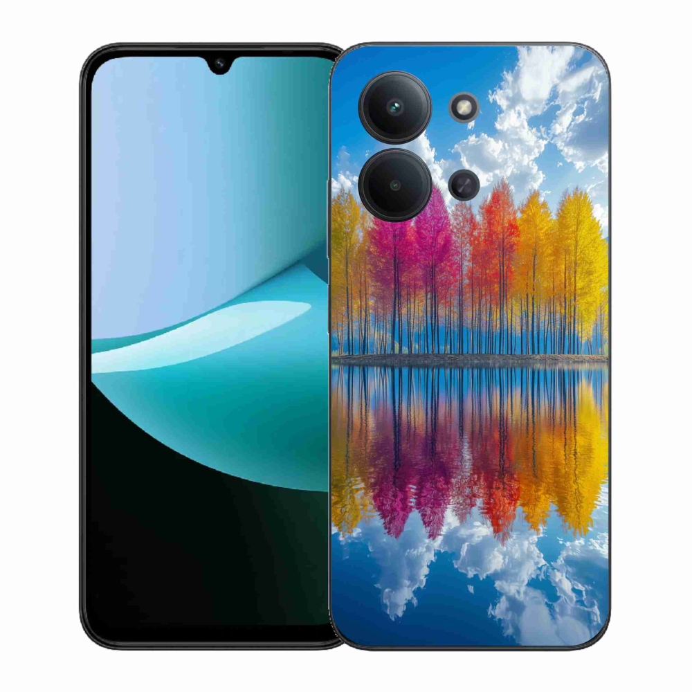 Gél borítás mmCase a Xiaomi Redmi 15C (171mm) / Poco C85 4G (171mm) - színes fákhoz