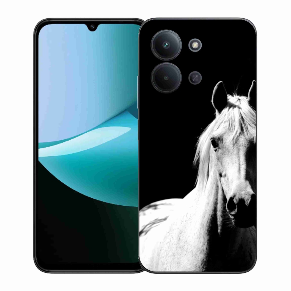 Gél borítás mmCase a Xiaomi Redmi 15C (171mm) / Poco C85 4G (171mm) - fehér ló 5