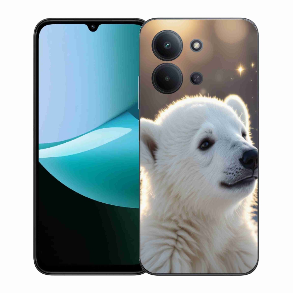 Gél borítás mmCase a Xiaomi Redmi 15C (171mm) / Poco C85 4G (171mm) - jegesmedve