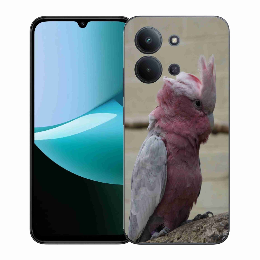 Gél borítás mmCase a Xiaomi Redmi 15C (171mm) / Poco C85 4G (171mm) - papagáj kakadu rózsaszínű