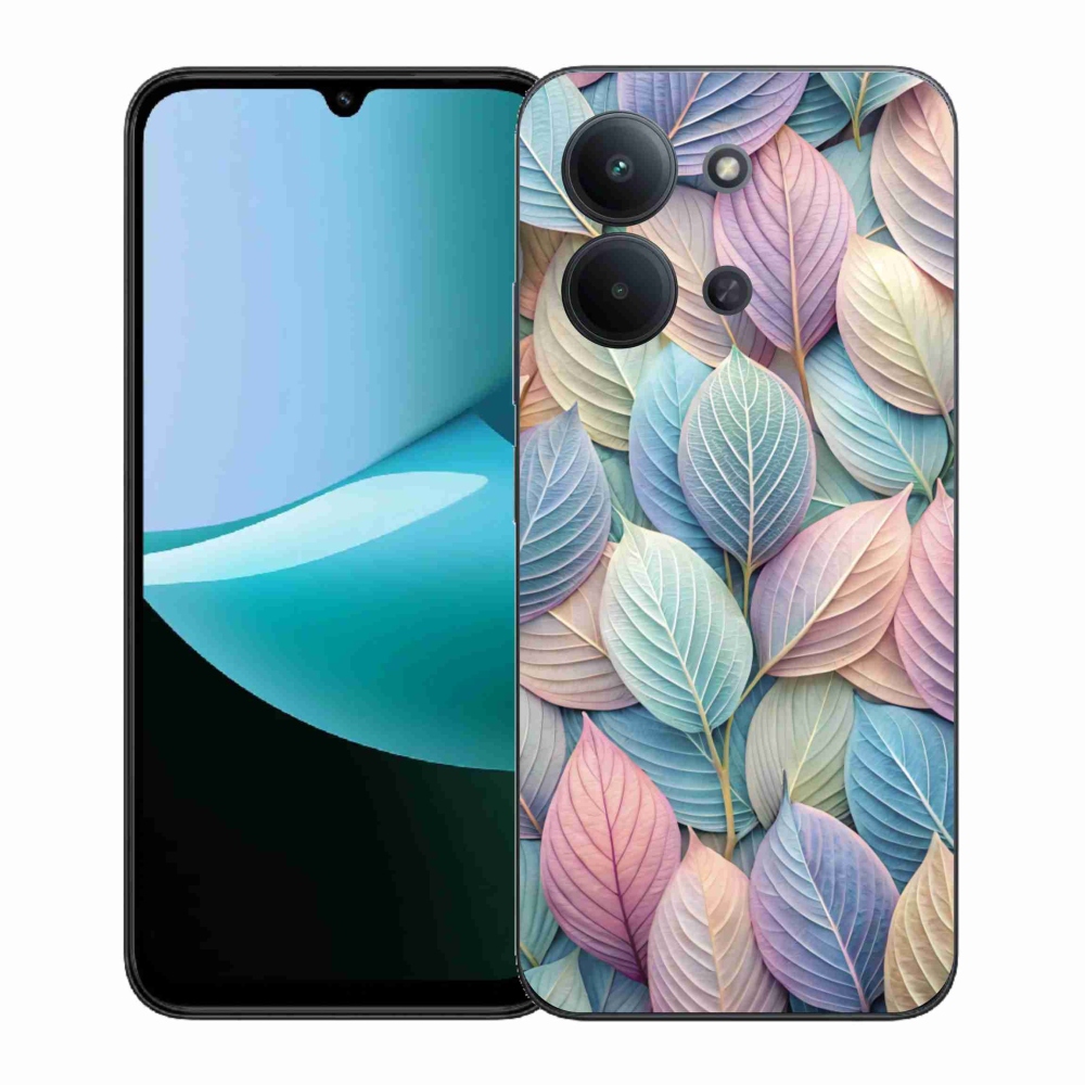 Gél borítás mmCase a Xiaomi Redmi 15C (171mm) / Poco C85 4G (171mm) - pasztell levelek