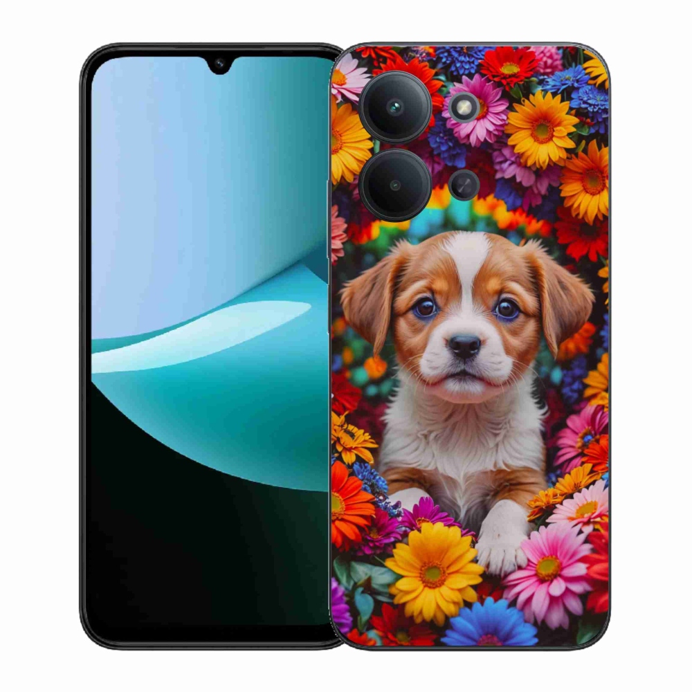 Gél borítás mmCase a Xiaomi Redmi 15C (171mm) / Poco C85 4G (171mm) - aranyos kiskutya