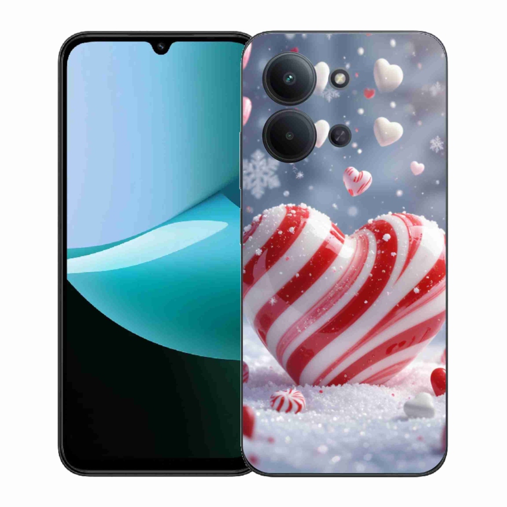 Gél borítás mmCase a Xiaomi Redmi 15C (171mm) / Poco C85 4G (171mm) - édes szív